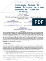 Obstacle and Range Detection For Cane Us PDF