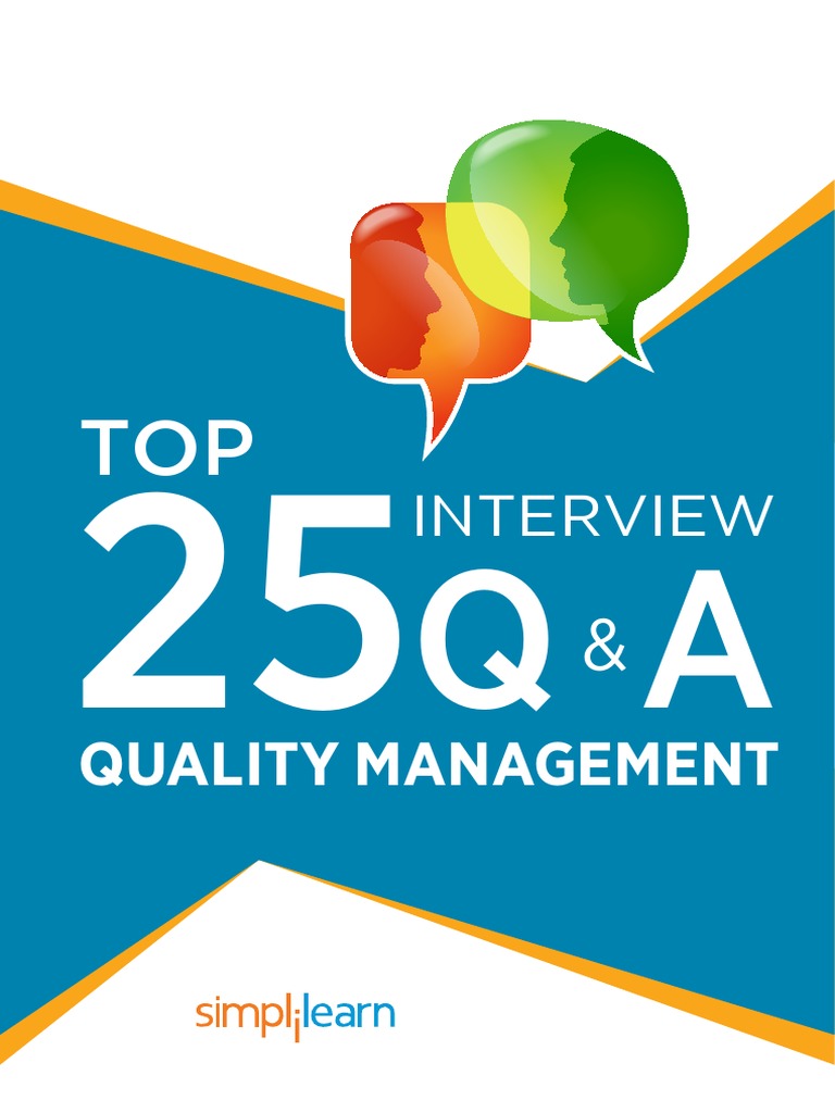 Top-25-Interview-Questions-Quality Management PDF | PDF | Question ...