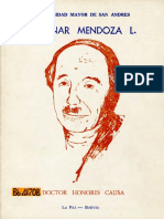 MENDOZA Gunnar (1987) - Doctor Honoris Causa UMSA