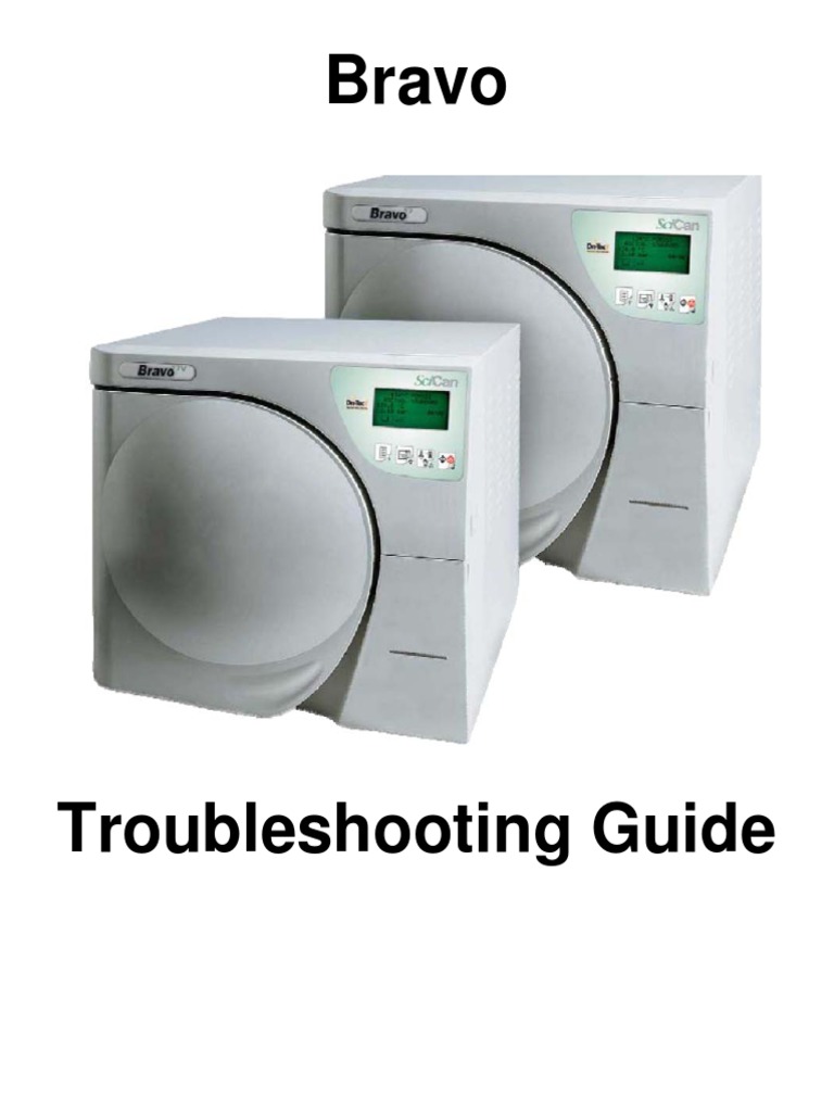 Bravo Troubleshooting Guide With Error Codes 2 PDF Thermocouple