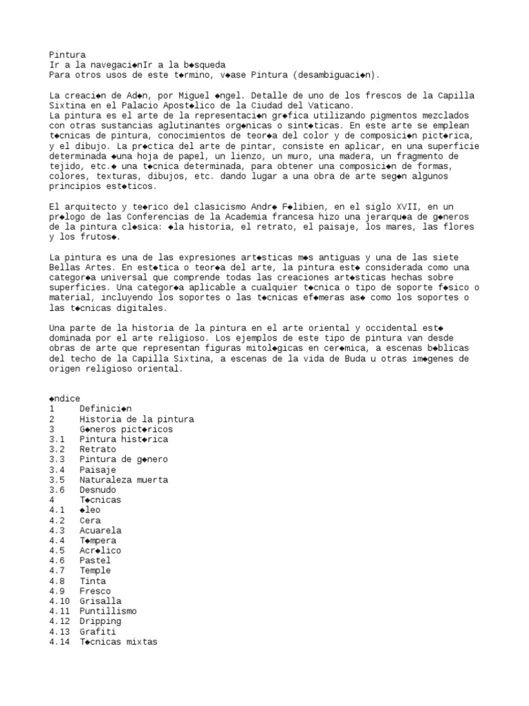 Historia y Técnicas de la Pintura | PDF | Naturaleza muerta | Artes ...