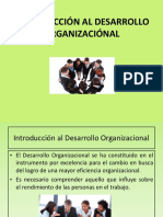 Introducción Al Desarrollo Organizaciónal