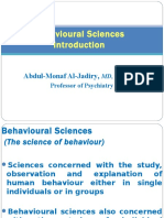 Behavioural Sciences: Abdul-Monaf Al-Jadiry