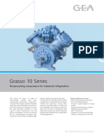 Grasso 10 Series: Reciprocating Compressors For Industrial Refrigeration