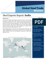 India's Exports of Steel Mill Products - 2018