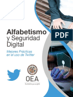 Alfabetismo y Seguridad Digital. Mejores Prácticas en El Uso de Twitter