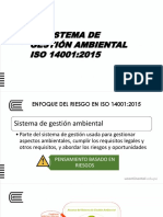 05 ISO 14001 - 2015 - Enfoque de Riesgo
