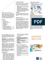 Folleto Diabetes