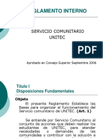 Reglamento Interno de Servicio Comunitario.ppt