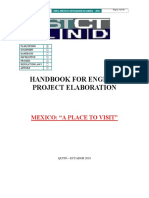 Handbook For English Project Elaboration: Mexico: "A Place To Visit"