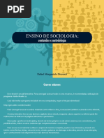 O ensino da Sociologia