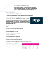 Factores Que Modifican El Límite de Resistencia A La Fatiga