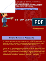 Sistema de Presupuesto