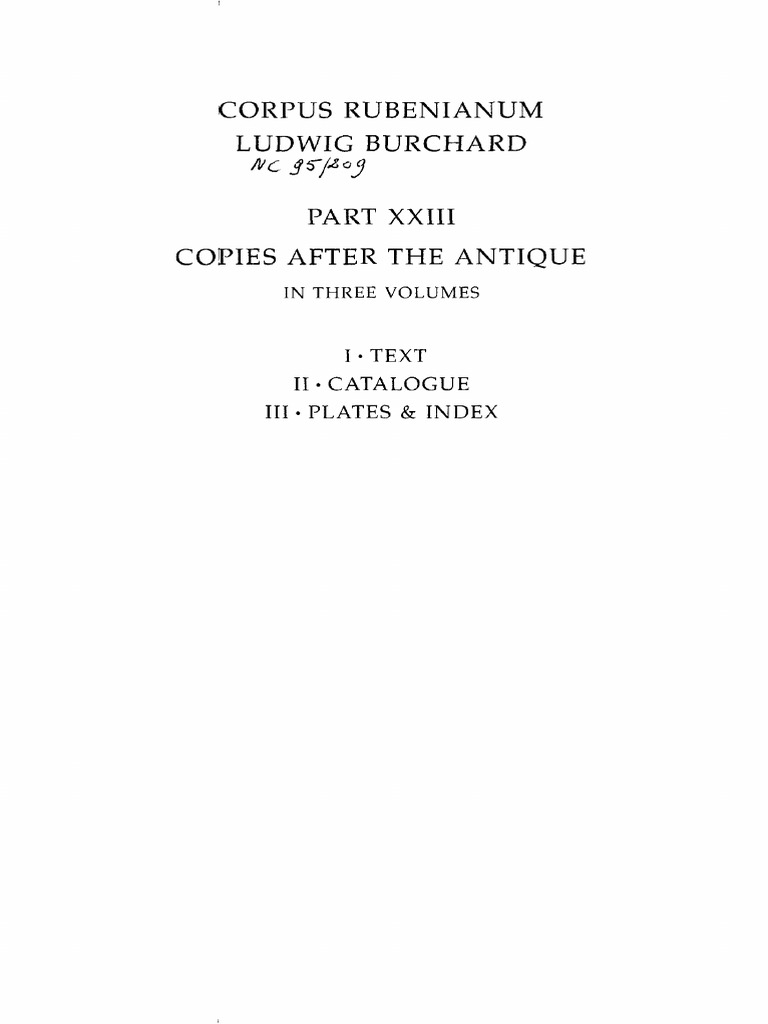 Corpus Rubenianum XXIII PDF PDF Peter Paul Rubens Art Media photo image