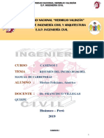 Resumen de Ingenieria Basica (Manual de Carreteras)