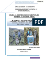 Mejora del saneamiento en 3 comunidades de Ccarhuayo