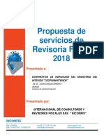 Propuesta de Servicios de Revisoria Fiscal