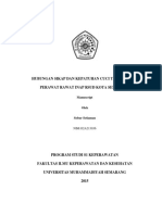 HUBUNGAN SIKAP DAN KEPATUHAN CUCI TANGAN PADA PERAWAT RAWAT INAP RSUD KOTA SEMARANG.pdf