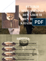 Syeikh Muhammad Bin Abduh Bin Hasankhairullah