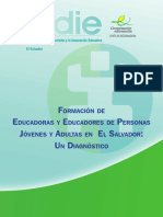 Diagnóstico de La Formación de Educadores de Adultos PDF