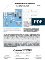 Temperature Sensor TE703 704