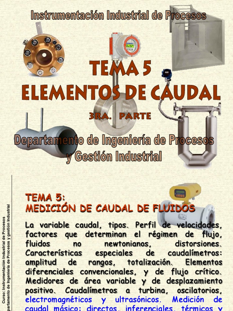 Tema 5 Elementos De Caudal Parte 3 PDF Efecto Doppler Ultrasonido
