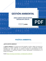 Gestión Ambiental - Política Ambiental