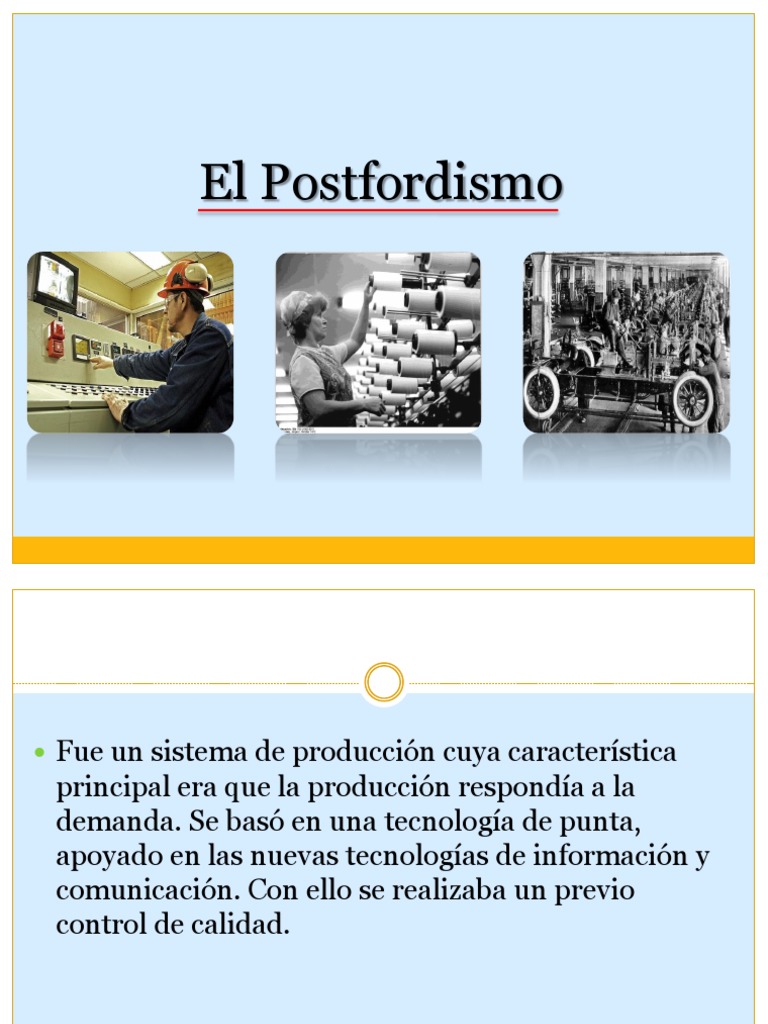 Posforfismo | PDF | Ciencias económicas | Business