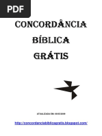 A-B Concordância Bíblica Grátis Atualizada Em 06-05-2009