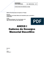 Projeto de Edificação para Aquario - Brasilia