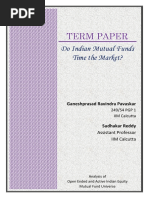 Ganeshprasad Pavaskar Term Paper