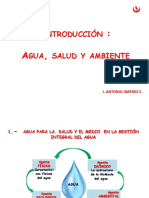 Agua, salud y medio ambiente: Agentes químicos y bioquímicos