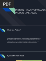 Piston Condition Diagnostic Guide | PDF | Piston | Cylinder (Engine)