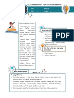 Lks Klasifikasi Pada Hewan Invertebrata