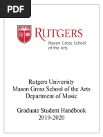 2019-2020 Graduate Handbook