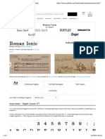 Roman Ionic Webfont & Desktop Font MyFonts