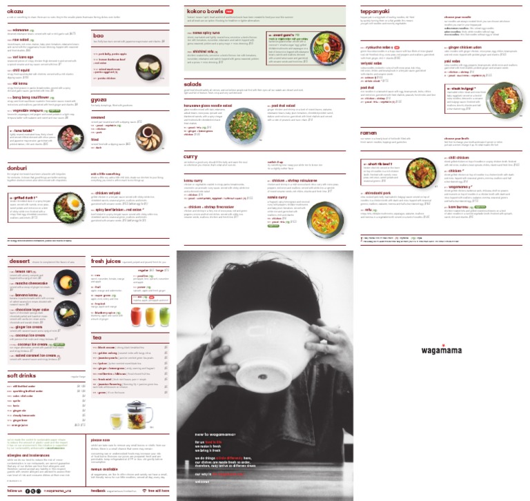 Wu Restaurant Menu Highlights | PDF | Pickling | Curry