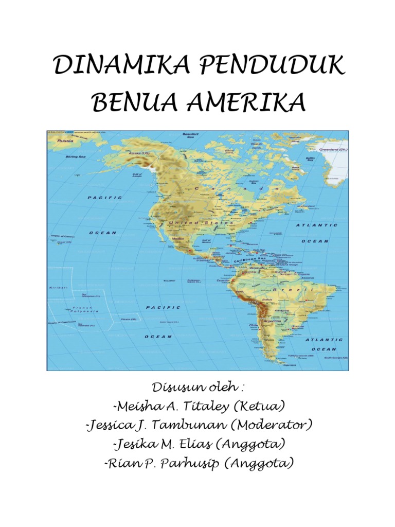 Dinamika Penduduk Benua Amerika