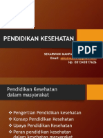 Pendidikan Kesehatan