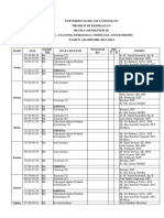 Jadwal Blok