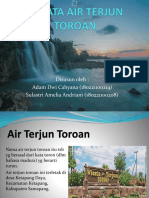 Wisata Air Terjun Toroan