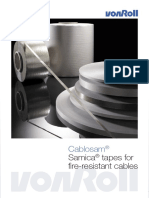 Cablosam: Samica Tapes For Fi Re-Resistant Cables