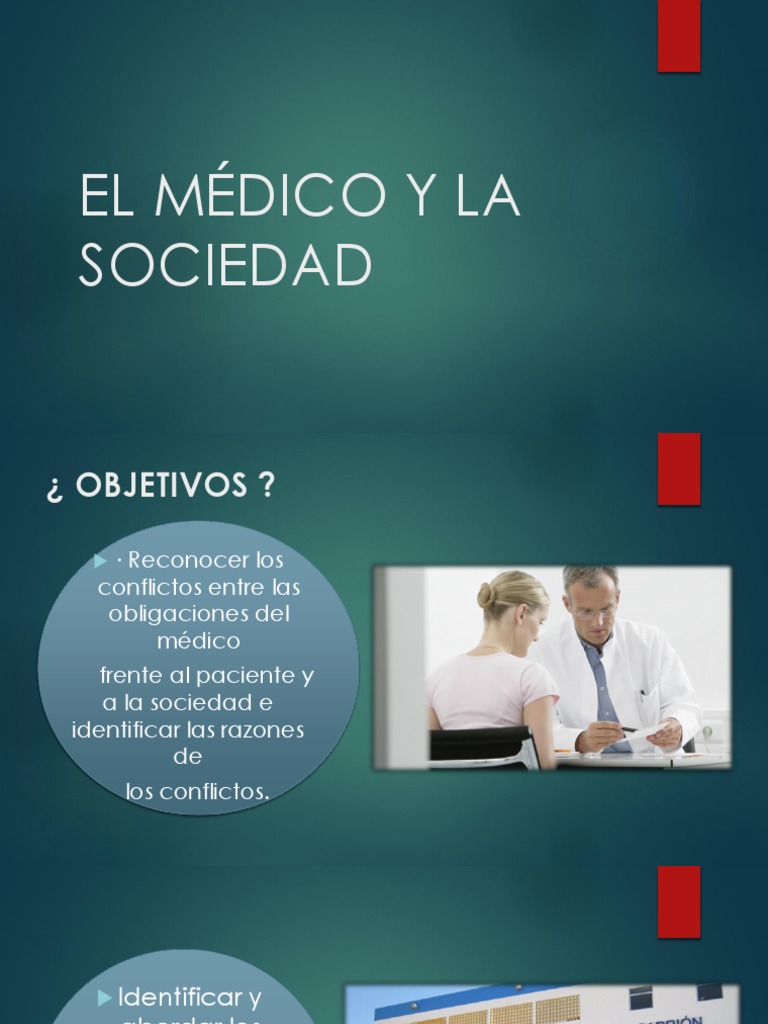El Médico y La Sociedad Bienestar Medicina