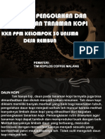 Pemanfaatan Kopi