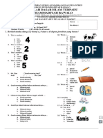 Soal Bahasa Inggris Kelas 1