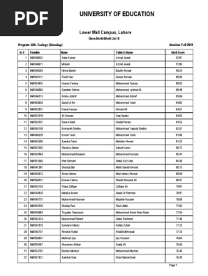 List