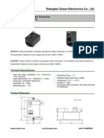 SJ-D-PT, R Elevator Video Transceiver Specification