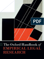 The Oxford Handbook of Empirical Legal Research PDF