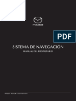 Sistema de navegación Mazda 