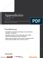Appendicitis: Nurul Ilma Awaliah 10542051513 Bagian Ilmu Bedah Fakultas Kedokteran Universitas Muhammadiyah Makassar